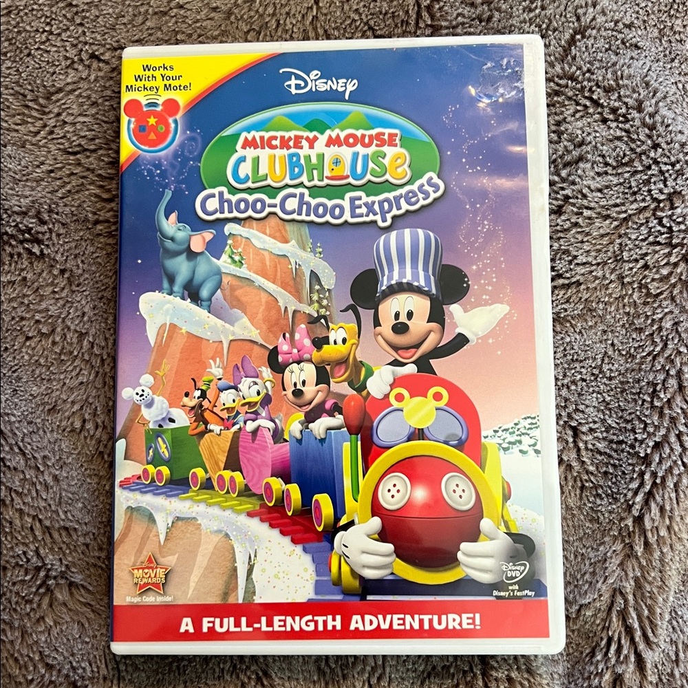 Christmas Mickey Mouse clubhouse choo-choo express DVD